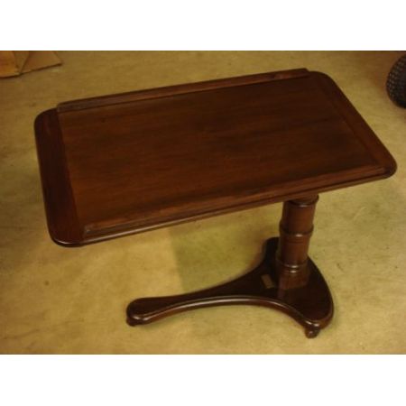 Viktorianischer Mahagoni Beistelltisch Lesetisch Nachttisch antik ca 1850