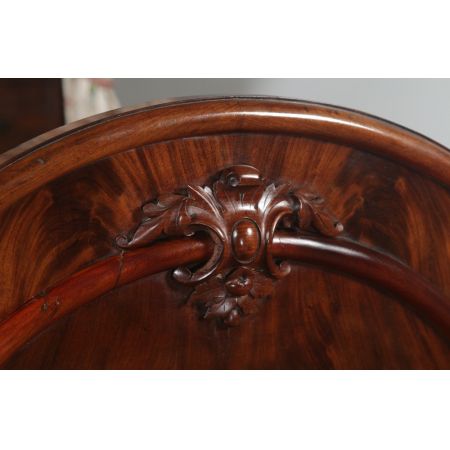 Viktorianisches Mahagoni Doppelbett Kingsize antik englisch  ca 1870