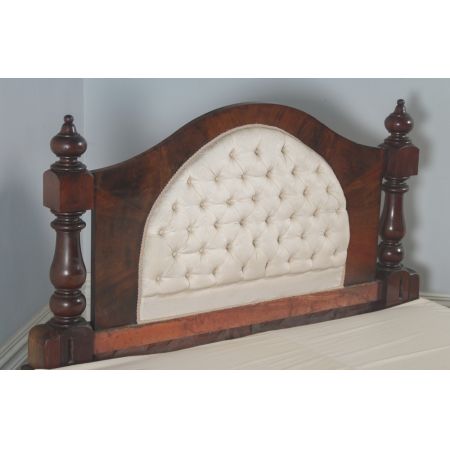 Viktorianisches Mahagoni Doppelbett Kingsize antik englisch  ca 1870