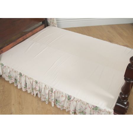 Viktorianisches Mahagoni Doppelbett Kingsize antik englisch  ca 1870