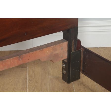 Viktorianisches Mahagoni Doppelbett Kingsize antik englisch  ca 1870