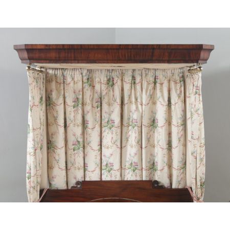 Viktorianisches Mahagoni Doppelbett Kingsize antik englisch  ca 1870