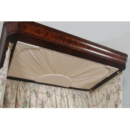 Viktorianisches Mahagoni Doppelbett Kingsize antik englisch  ca 1870