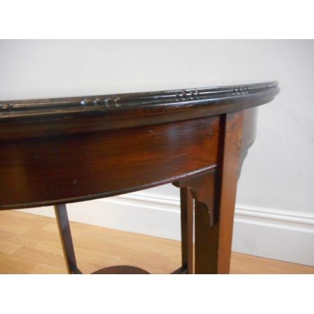 Edwardianischer antiker Beistelltisch Mahagoni ca 1890