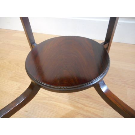 Edwardianischer antiker Beistelltisch Mahagoni ca 1890