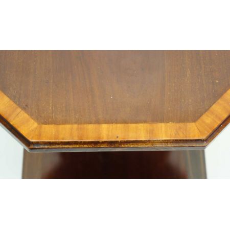 Edwardianischer Beistelltisch Mahagoni antik ca. 1890