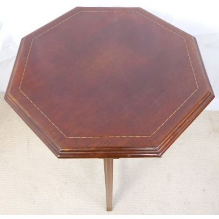 Edwardianischer Mahagoni Beistellisch original antik ca 1900