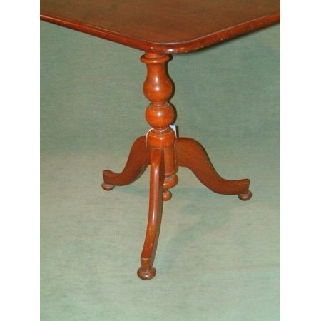 Viktorianischer antiker Mahagoni Beistelltisch Klapptisch englisch ca 1850