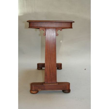 Viktorianischer Mahagoni Beistelltisch Lampentisch antik ca 1880