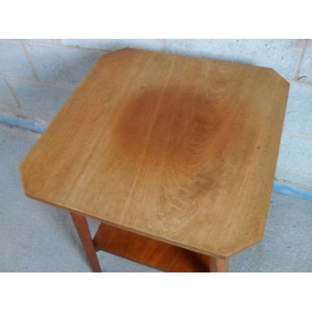 Edwardianischer Mahagoni Beistelltisch original antik ca 1890