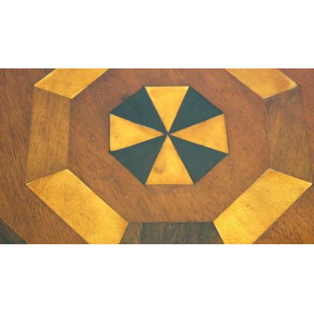 Viktorianischer Mahagoni Beistelltisch original antik ca 1850