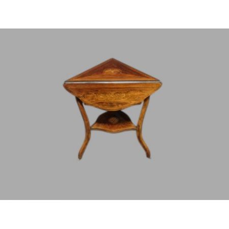 Antiker britischer Palisander Dropleaf Beistelltisch ca 1900