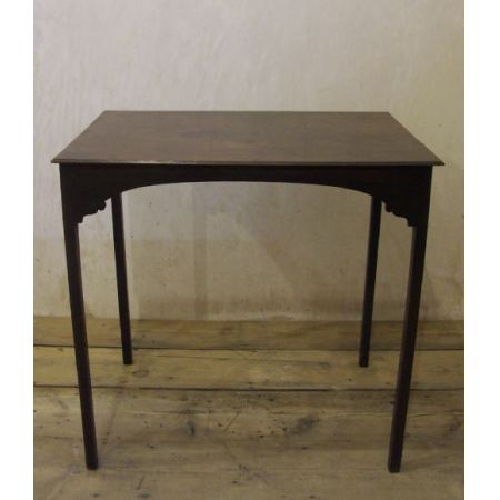 Georgianischer Mahagoni Beistelltisch original antik ca 1750