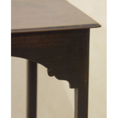 Georgianischer Mahagoni Beistelltisch original antik ca 1750