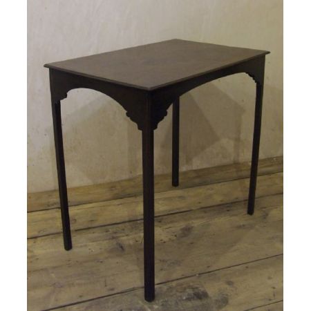 Georgianischer Mahagoni Beistelltisch original antik ca 1750