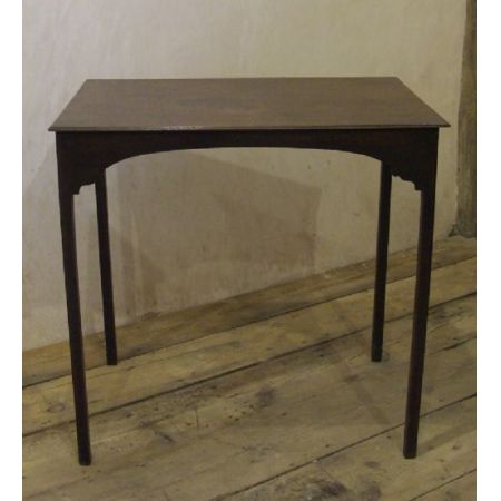 Georgianischer Mahagoni Beistelltisch original antik ca 1750