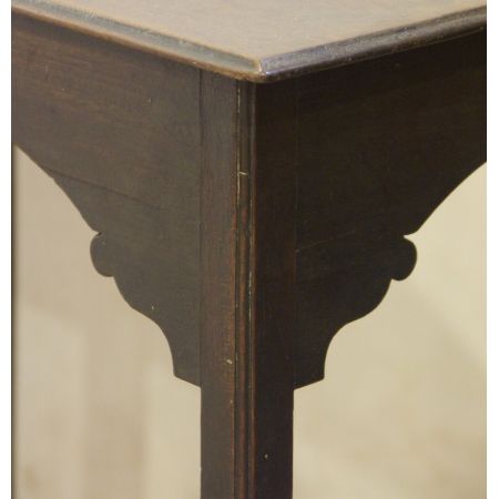 Georgianischer Mahagoni Beistelltisch original antik ca 1750