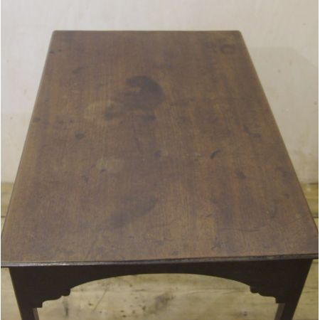 Georgianischer Mahagoni Beistelltisch original antik ca 1750