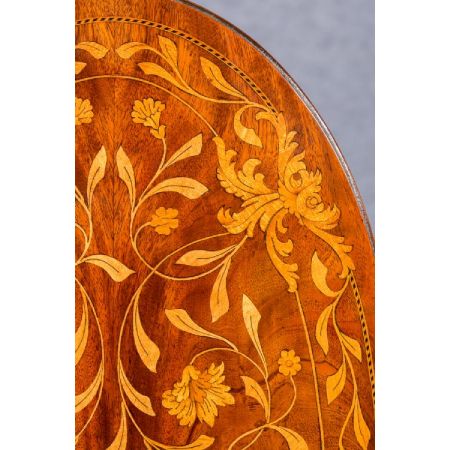 Antiker niederländischer Beistelltisch Mahagoni ca 1910