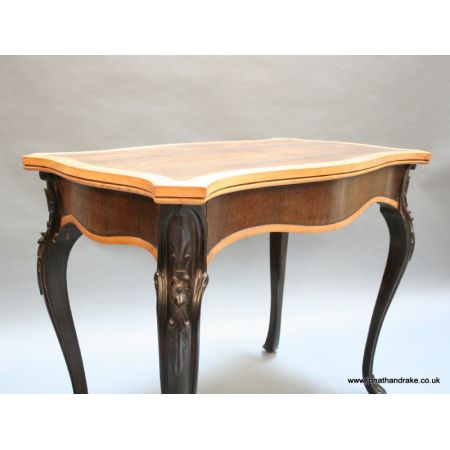 Viktorianischer antiker Beistelltisch Massivholz englisch ca 1880