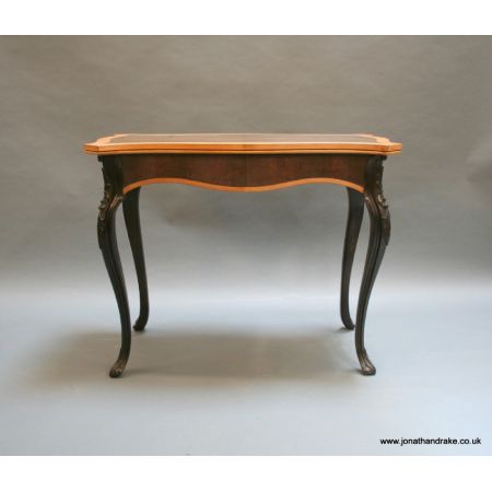 Viktorianischer antiker Beistelltisch Massivholz englisch ca 1880