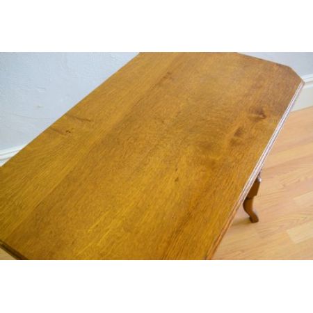 Antiker viktorianischer Beistelltisch Eiche britisch ca 1850