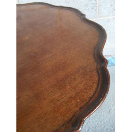 Britischer Mahagoni Beistelltisch Kipptisch antik 19. Jh