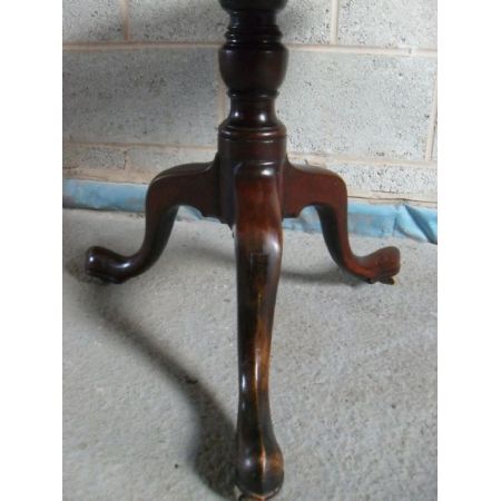 Britischer Mahagoni Beistelltisch Kipptisch antik 19. Jh