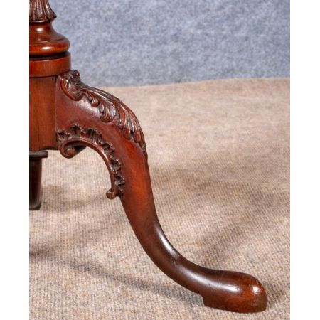 Edwardianischer antiker Mahagoni Beistelltisch englisch ca 1910