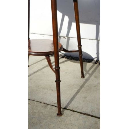 Edwardianischer antiker Mahagoni Beistelltisch can 1900