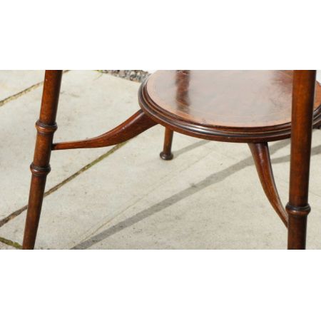 Edwardianischer antiker Mahagoni Beistelltisch can 1900