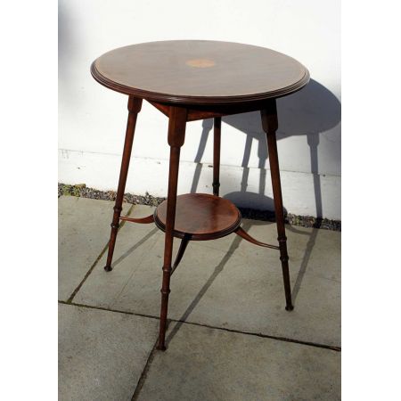 Edwardianischer antiker Mahagoni Beistelltisch can 1900