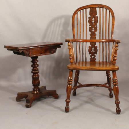 Antiker Regency Beistelltisch Mahagoni Teetisch englisch ca 1810