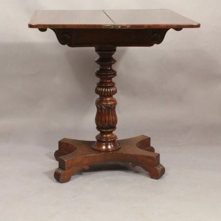 Antiker Regency Beistelltisch Mahagoni Teetisch englisch ca 1810