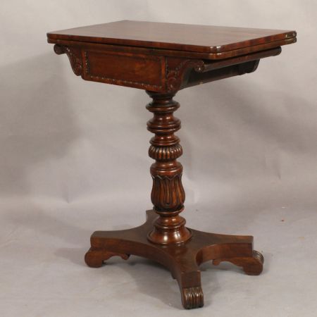 Antiker Regency Beistelltisch Mahagoni Teetisch englisch ca 1810