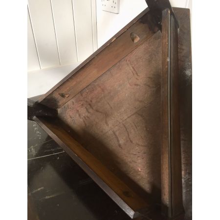 Viktorianischer Beistelltisch Eiche original antik ca 1890