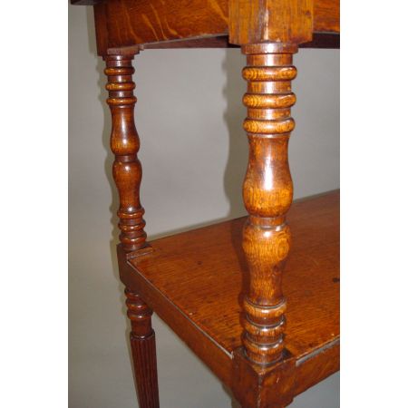 Regency Beistelltisch Regal original antik ca 1800