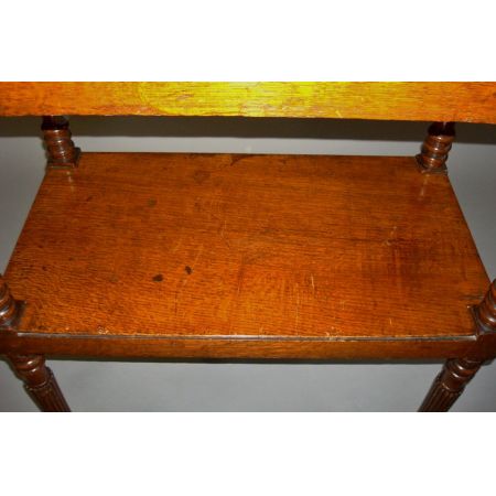 Regency Beistelltisch Regal original antik ca 1800