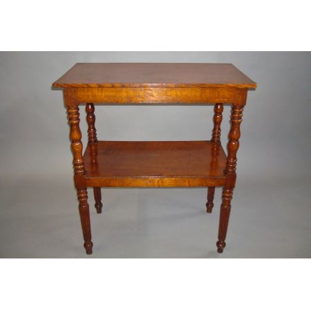 Regency Beistelltisch Regal original antik ca 1800