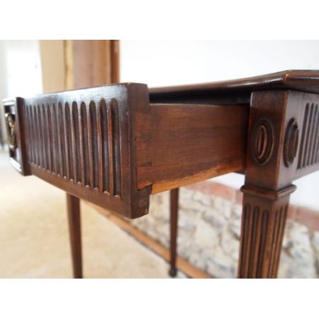 Viktorianischer Mahagoni Beistelltisch original antik ca 1890