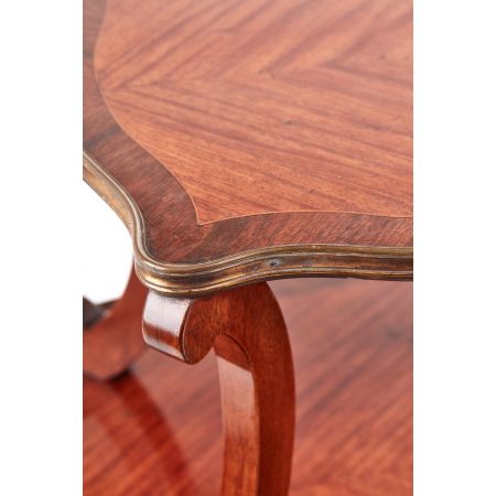 Französische Kingwood Etagere Beistelltisch antik ca 1860