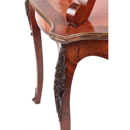 Französische Kingwood Etagere Beistelltisch antik ca 1860