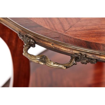 Französische Kingwood Etagere Beistelltisch antik ca 1860