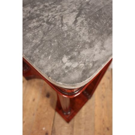 Englischer Mahagoni Beistelltisch antik ca 1830