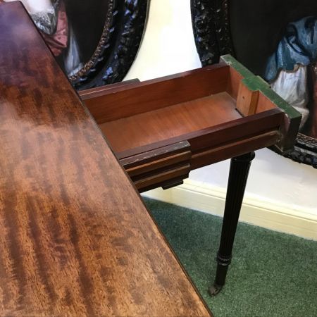 Georgianischer antiker Mahagoni Beistelltisch englisch ca 1880