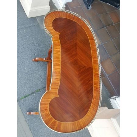 Edwardianischer Kingwood Mahagoni Beistelltisch antik ca 1890