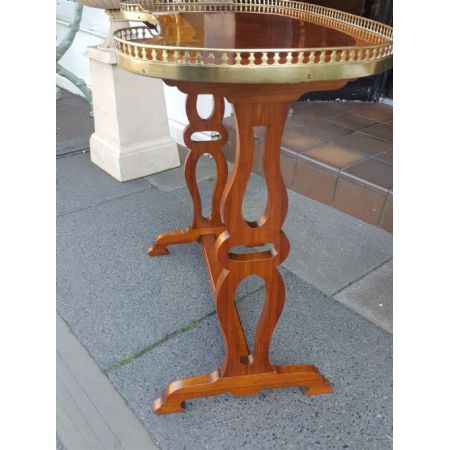 Edwardianischer Kingwood Mahagoni Beistelltisch antik ca 1890