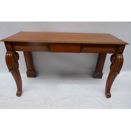 Englischer antiker Beistelltisch Eiche ca 1870