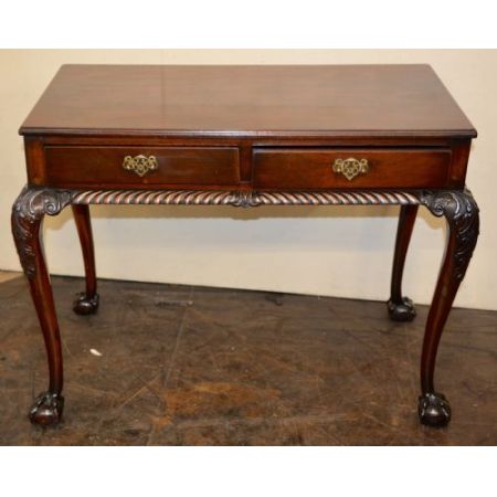  Antiker Mahagoni Beistelltisch original antik ca 1900