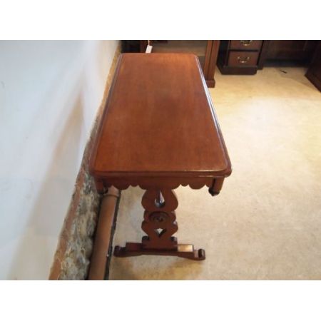 Viktorianischer antiker Beistelltisch Mahagoni englisch ca 1880